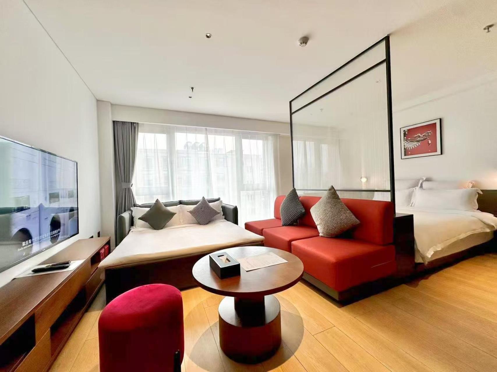 Base-Beijing Wangfujing Serviced Apartment- In Hutong &Bike Rental &Close To Forbidden City, Tian'Anmen Square &Subway Nearby &Free Coffee &Washing Machine,Kitchen &Restaurant Discount &English Speaking &High Speed Free Wifi Exteriér fotografie